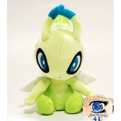 authentic Pokemon Center Plush Pokemon fit Celebi 19cm (standing)